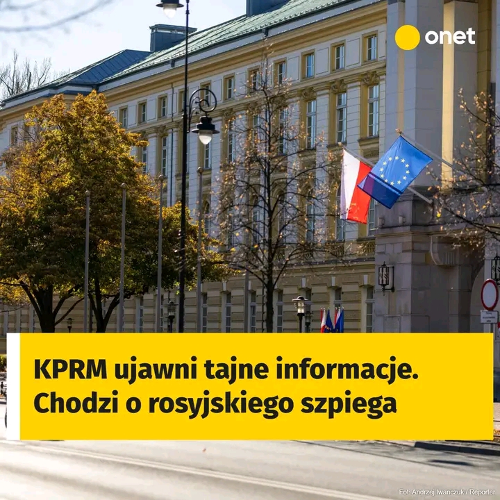 KPRM ujawni tajne informacje. Chodzi o rosyjskiego szpiega
