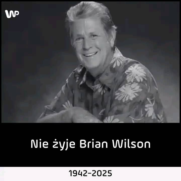 Brian Wilson, wizjonerski muzyk, producent i główny twórczy umysł legendarnego zespołu The Beach Boys, zmarł w wieku 82 lat