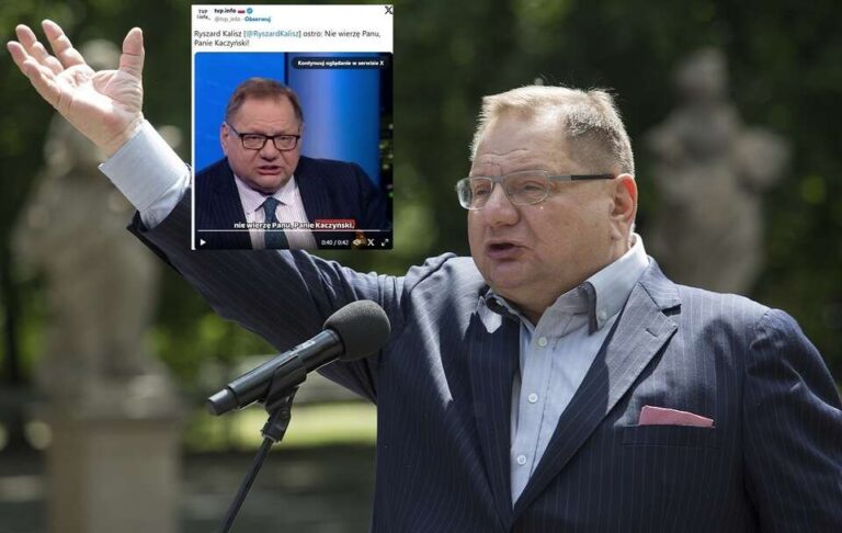 To się w głowie nie mieści! Kalisz dalej miota obrzydliwe oskarżenia w stronę prezesa PiS ws. Skrzypek. “Nie wierzę panu panie Kaczyński”