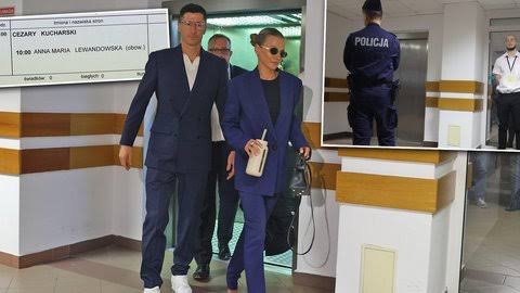 Rozprawa z Anną Lewandowską pod specjalnym nadzorem. Aż roi się od służb
