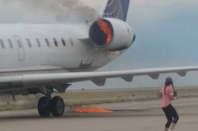 United Airlines Plane Catches on Fire After ‘Rabbit Strike’