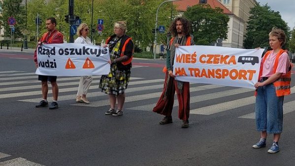 Ostatnie Pokolenie znów blokuje Warszawę. Bo Trzaskowski odwołał spotkanie