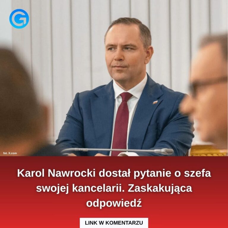 Karol Nawrocki dostał pytanie o szefa swojej kancelarii. Zaskakująca odpowiedź