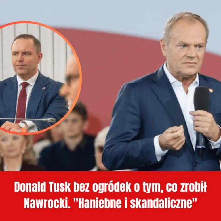 Donald Tusk bez ogródek o tym, co zrobił Nawrocki. “Haniebne i