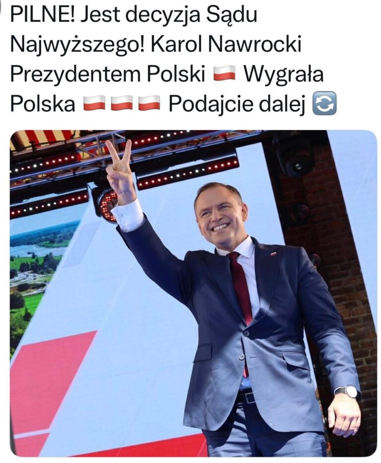 Najwyzszego! Karol Nawrocki
