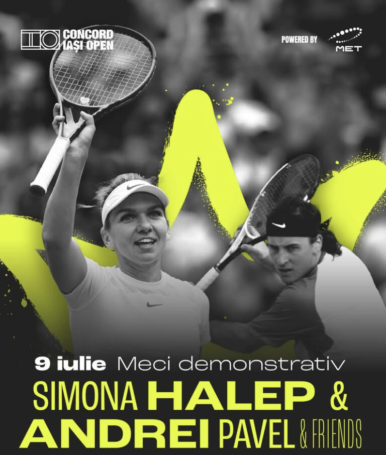Let’s celebrate Simon Halep’s impressive career and watch Romanian tennis legends play together on the same tennis court.