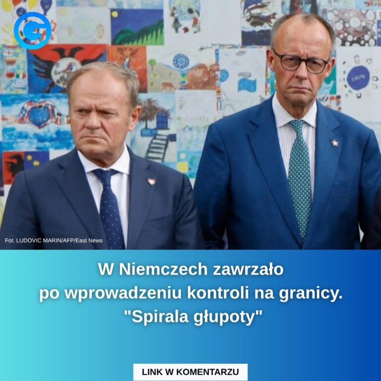 W Niemczech zawrzało po wprowadzeniu kontroli na granicy. “Spirala głupoty”