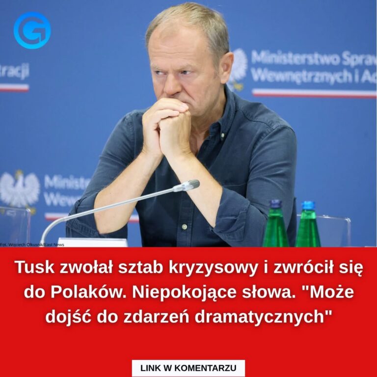 Sztab kryzysowy z udziałem Tuska. Zaapelował o pełną mobilizację, przekazano ważne wieści
