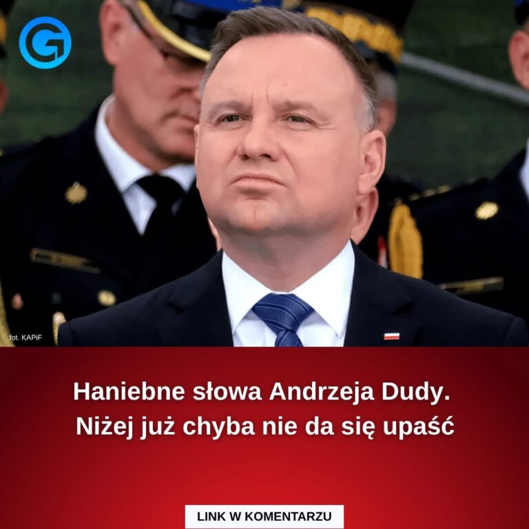 Haniebne słowa Andrzeja Dudy. Niżej już chyba nie da się upaść