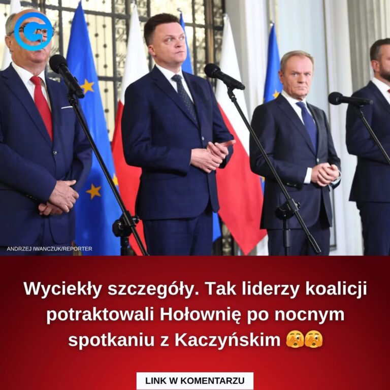 Wyciekły szczegóły. Tak liderzy koalicji potraktowali Hołownię po nocnym spotkaniu z Kaczyńskim