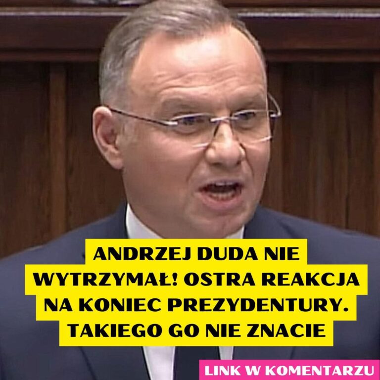Andrzej Duda nie wytrzymał! Ostra reakcja na koniec prezydentury. Takiego go nie znacie
