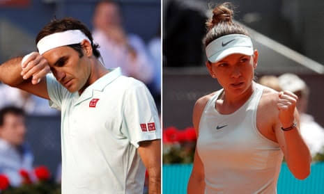 Roger Federer transmite mesaje dure către Simona Halep.