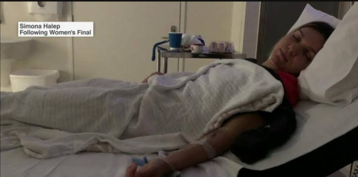 Simona Halep a spus că nu se simte bine, așa că a mers la spital cu mama ei, spunând că datorită ei ar fi murit până acum.