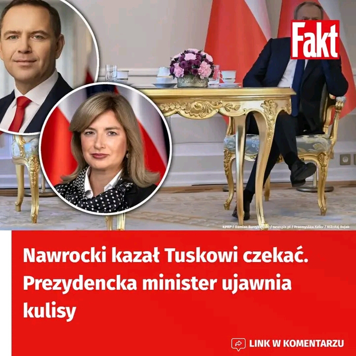 Kulisy spotkania Tuska z Nawrockim zaskoczyły wielu. Prezydencka minister ujawnia, co mogło opóźnić prezydenta przed ważnym spotkaniem.