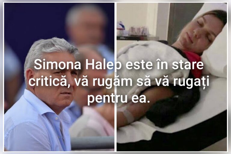 Stere Halep, cu lacrimi în ochi și vocea frântă de emoție, face declarații cutremurătoare: „Sunt multe lucruri despre care trebuie să vorbim” – Tatăl fostei campioane mondiale, Simona Halep, a surprins întreaga Românie prin sinceritatea și vulnerabilitatea sa, dezvăluind pentru prima dată public aspecte neștiute din viața fiicei sale și momentele grele prin care trece familia Halep. Într-o intervenție plină de emoție, Stere Halep a mărturisit că nu a fost ușor să facă față presiunilor și provocărilor cu care se confruntă Simona, subliniind că există subiecte importante, care necesită atenție și discuții deschise, pentru a proteja atât sănătatea fizică, cât și cea emoțională a fiicei sale. Lacrimile și tremurul vocii sale au transmis un mesaj clar: nu este vorba doar despre sport sau performanță, ci despre familia, dragostea și