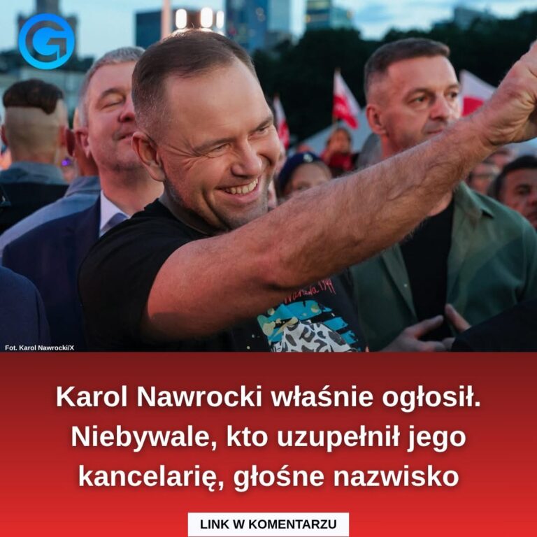 Karol Nawrocki właśnie ogłosił. Niebywale, kto uzupełnił jego kancelarię, głośne nazwisko
