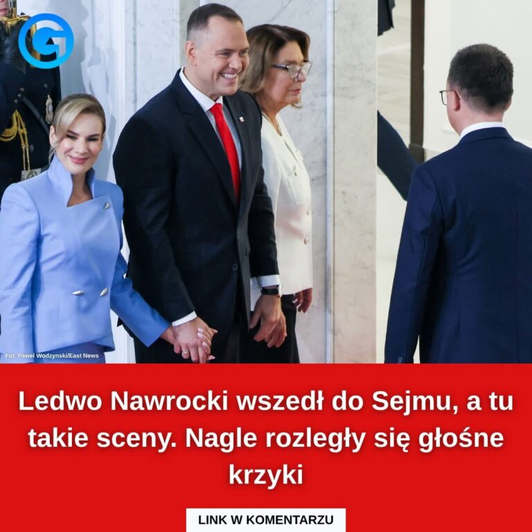 Nietypowe sceny w Sejmie tuż po wejściu Nawrockiego. Nagle rozległy się krzyki