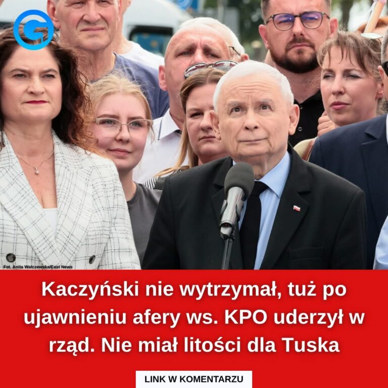 Kaczyński reaguje na aferę ws. KPO. Prezes PiS zamieścił dosadny wpis