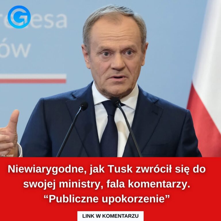 Niewiarygodne, jak Tusk zwrócił się do swojej ministry, fala komentarzy. “Publiczne upokorzenie”