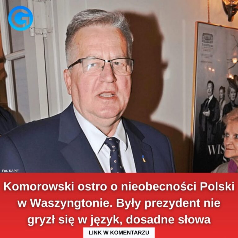 Komorowski ostro o nieobecności Polski w Waszyngtonie. Były prezydent nie gryzł się w język, dosadne słowa