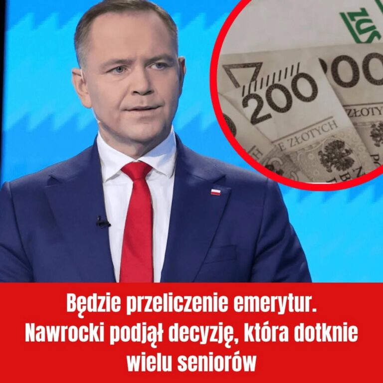 Będzie przeliczenie emerytur. Nawrocki podjął decyzję, która dotknie wielu seniorów