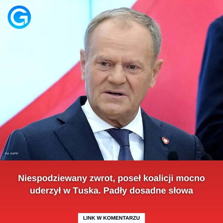 Poseł koalicji uderzył w Tuska. Padły bardzo dosadne słowa