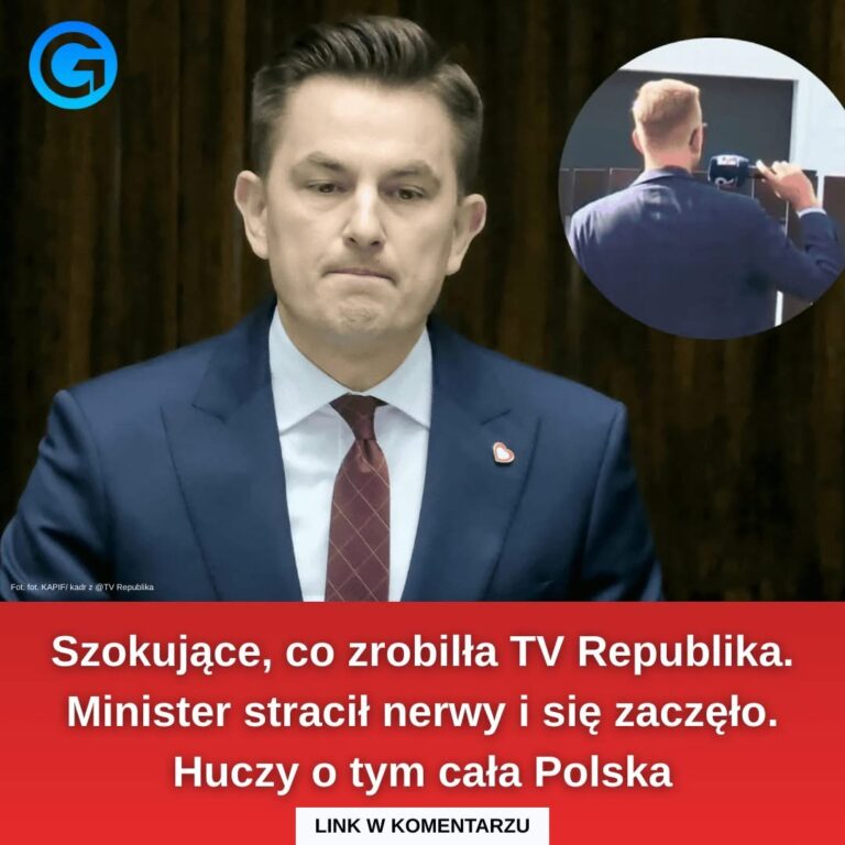 Minister nie wytrzymał i pilnie zwrócił się do TV Republika. “Przestańcie!”