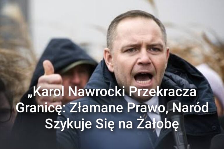 „Wstrząs w Warszawie: Prezydent Polski Oskarżony o Łamanie Prawa w Celu Umocnienia Władzy!”