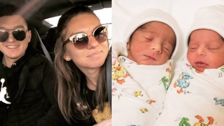 Veste Bucuroasă: Nicolea Halep și soția lui sărbătoresc venirea pe lume a doi gemeni frumoși