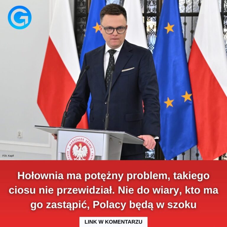 Zaskakująca zmiana scenariusza. To on zastąpi Hołownię?