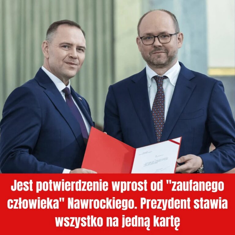 Jest potwierdzenie wprost od “zaufanego człowieka” Nawrockiego. Prezydent stawia wszystko na jedną kartę