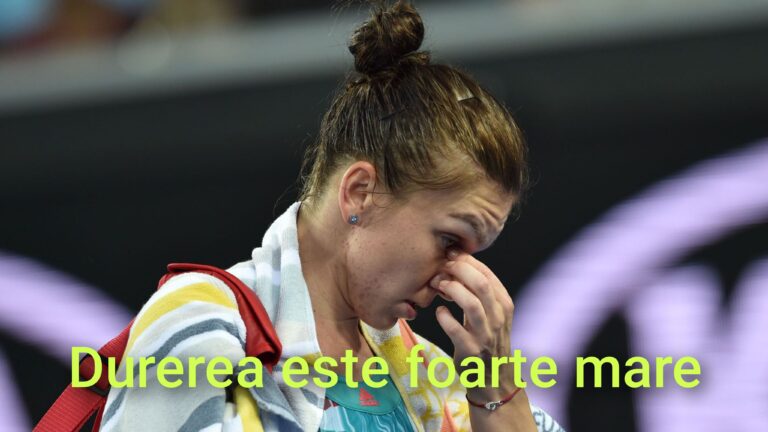 Simona Halep strigă de durere, mărturisește că suferința pare fără sfârșit