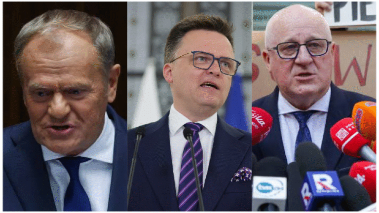 Donald Tusk rzekomo PRZEKAZUJE DOWODY z MONITORINGU CCTV ujawniające rzekome OSZUSTWO WYBORCZE Szymona Hołowni i Sylwestra Marciniaka do Sądu Najwyższego – zapada rzekomy NAKAZ ARESZTOWANIA!