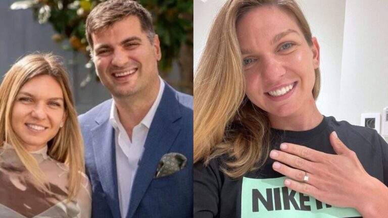 Toni Iuruc o surprinde din nou pe Simona Halep cu un inel superb cu diamante