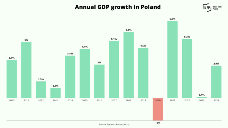 Szok gospodarczy w Polsce: Eksperci spierają się o przyczyny