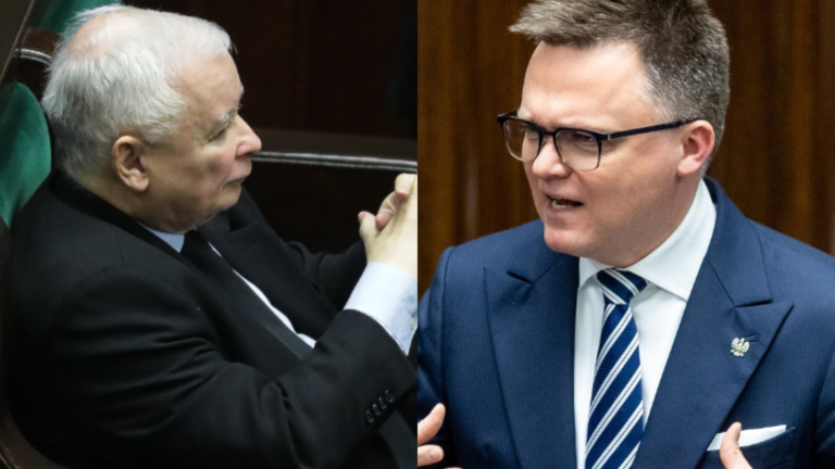 **Rzekomo BOMBSHELL! Sąd Najwyższy nakazuje NATYCHMIASTOWE aresztowanie Jarosława Kaczyńskiego i Szymona Hołowni – Polska Kokomo na skraju chaosu!**