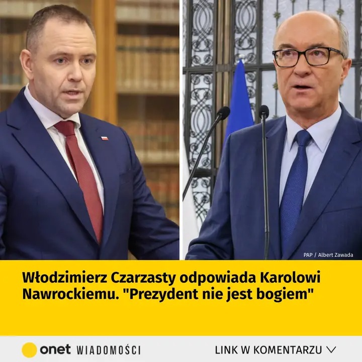 Włodzimierz Czarzasty odpowiada Karolowi Nawrockiemu. “Prezydent nie jest bogiem”