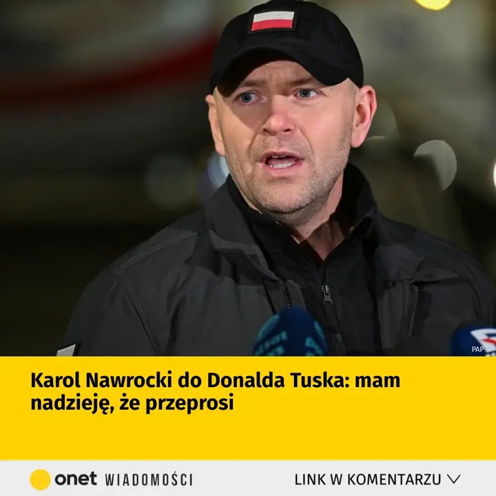 Karol Nawrocki do Donalda Tuska: mam nadzieję, że przeprosi