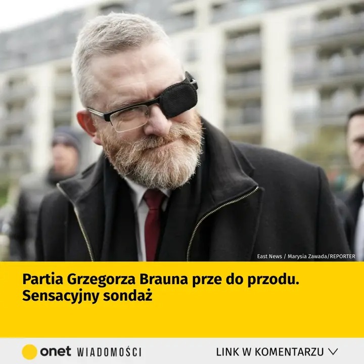 Partia Grzegorza Brauna prze do przodu. Sensacyjny sondaż
