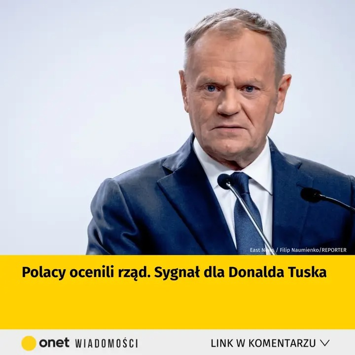 Polacy ocenili rząd. Sygnał dla Donalda Tuska