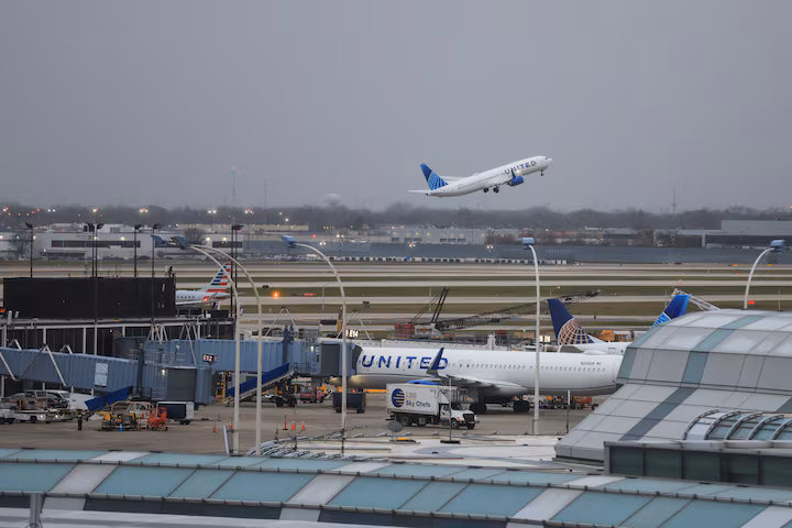 United and American compete to dominate Chicago’s O’Hare airport