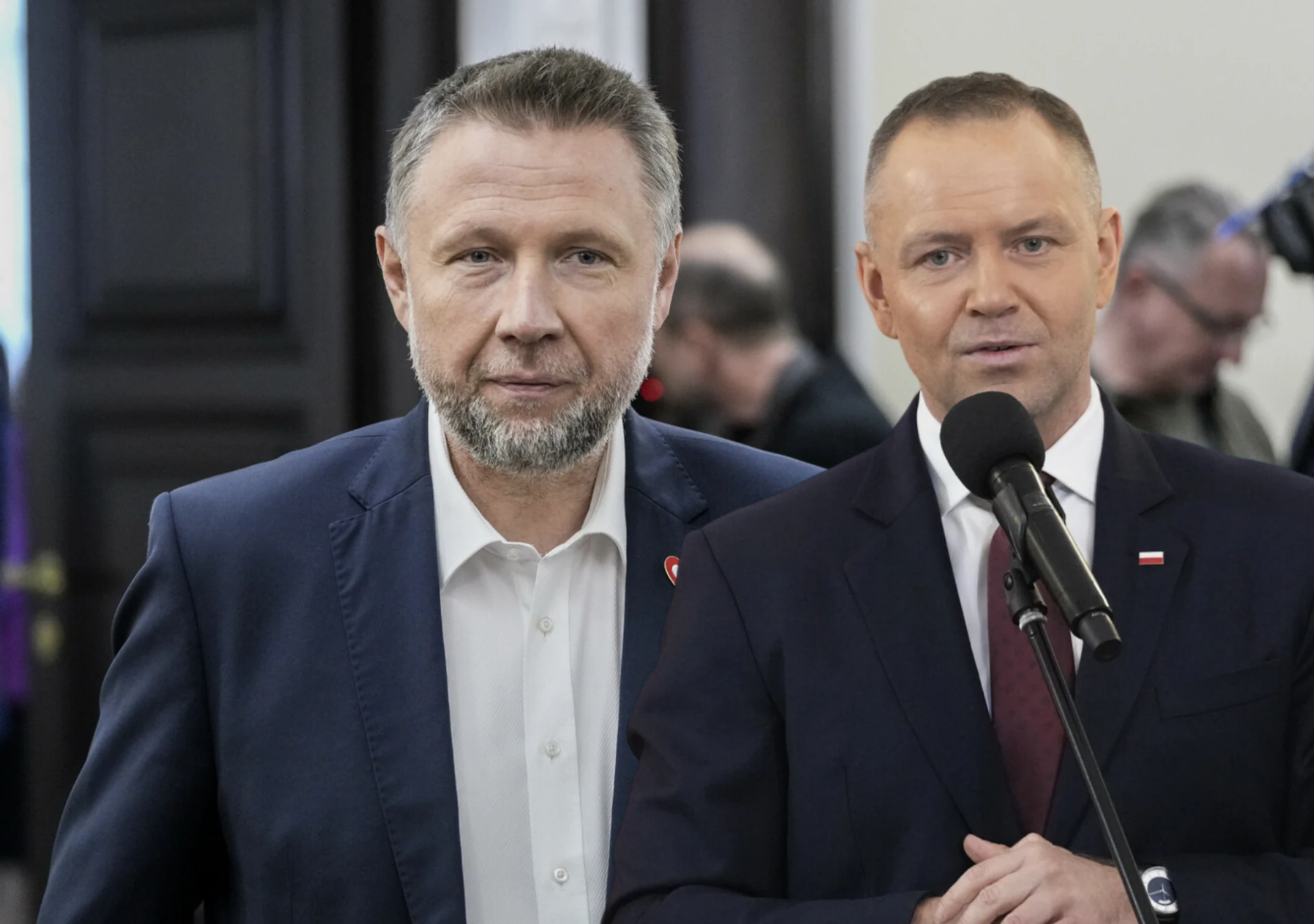 Pilne spotkanie w Ministerstwie Spraw Wewnętrznych i Administracji w sprawie prezydenta Nawrockiego. Wydano oświadczenie