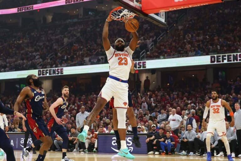 Injuries have dogged Robinson throughout his career. He played in just 31 games during the 2023-24 season and only 17 games during the 2024-25 season due to an ankle injury. Robinson was available for the playoffs last season and played a big part in New York’s first Eastern Conference finals appearance in 25 years with his offensive rebounding and defense. This season, Robinson played 60 games for the first time since the 2021-22 campaign. The Knicks had Robinson on an injury management plan, which included not using him in back-to-back games, with the hope that he would be fresh for the playoffs. While Robinson has only missed one game this postseason, his minutes have declined, largely due to his issues at the free-throw line. He’s making just 30.2 percent of his shots from the charity stripe, and teams are intentionally fouling him to try and disrupt New York’s high-powered offense. Second-year big man Ariel Hukporti, who logged just 498 minutes during the regular season, is New York’s third-string center.