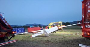 Tragedia na lotnisku w Bielsku-Białej. Nie żyje młoda kobieta